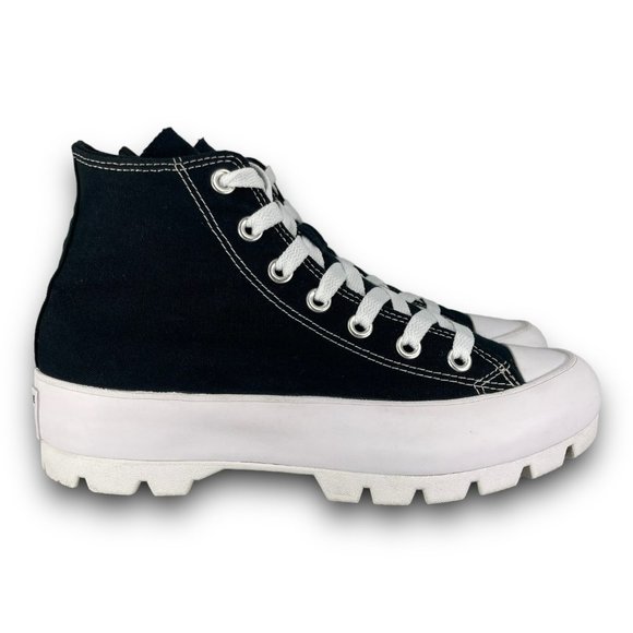 Converse Shoes - Converse Chuck Taylor All Star Lugged Sneakers 565901C High Top Black Women 7
